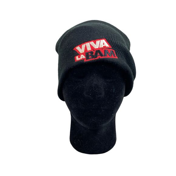 Vintage Y2K Viva La Bam MTV TV Show Promo Beanie Hat - Picture 1 of 6